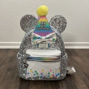 Mickey & Friends Birthday Celebration Loungefly Backpack